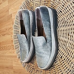 Donald J Pliner COCO-UX Leather Platform Women's Loafers, Size: 9